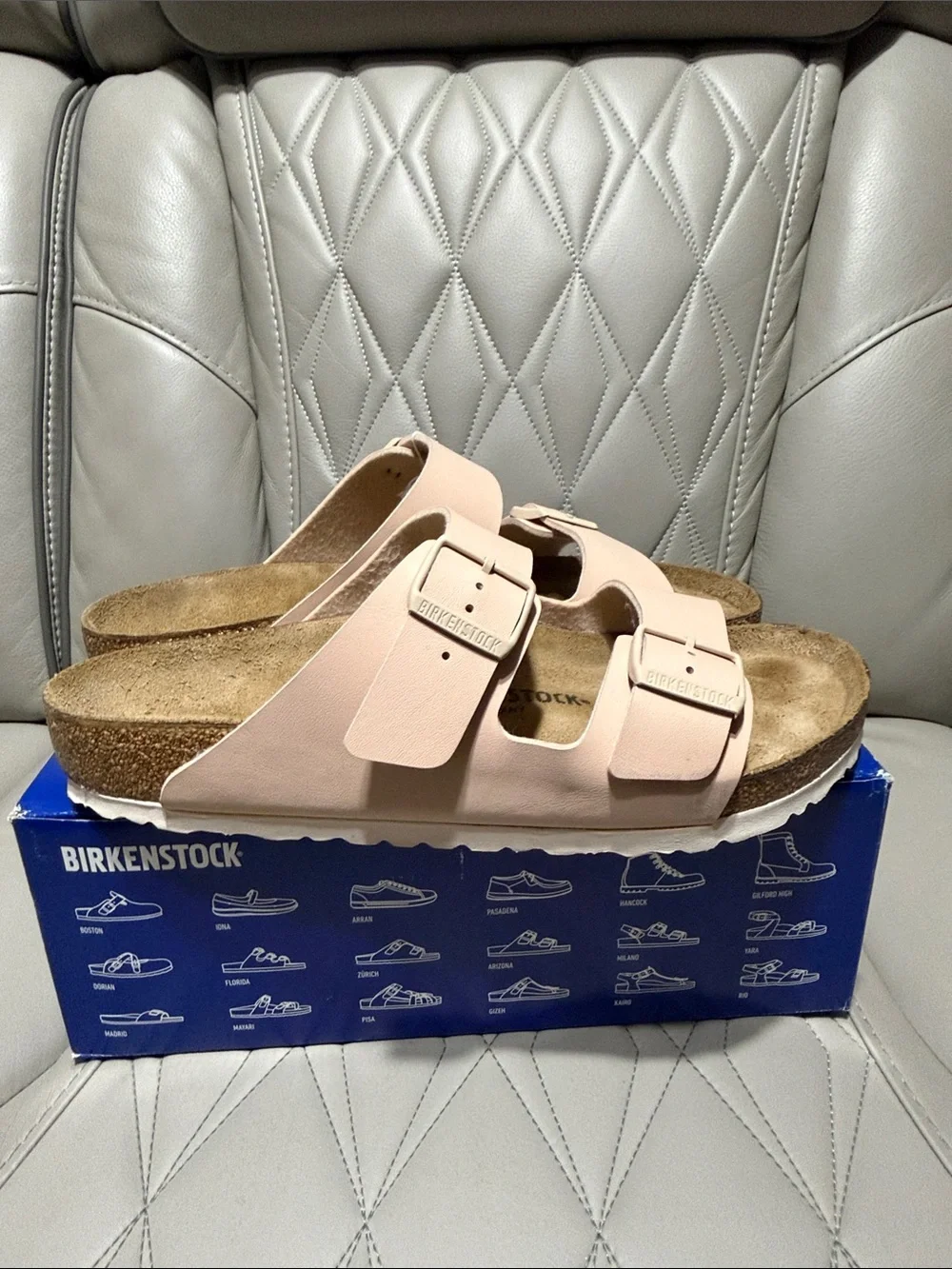 Birkenstock Arizona Men’s  Sandal — New Beige